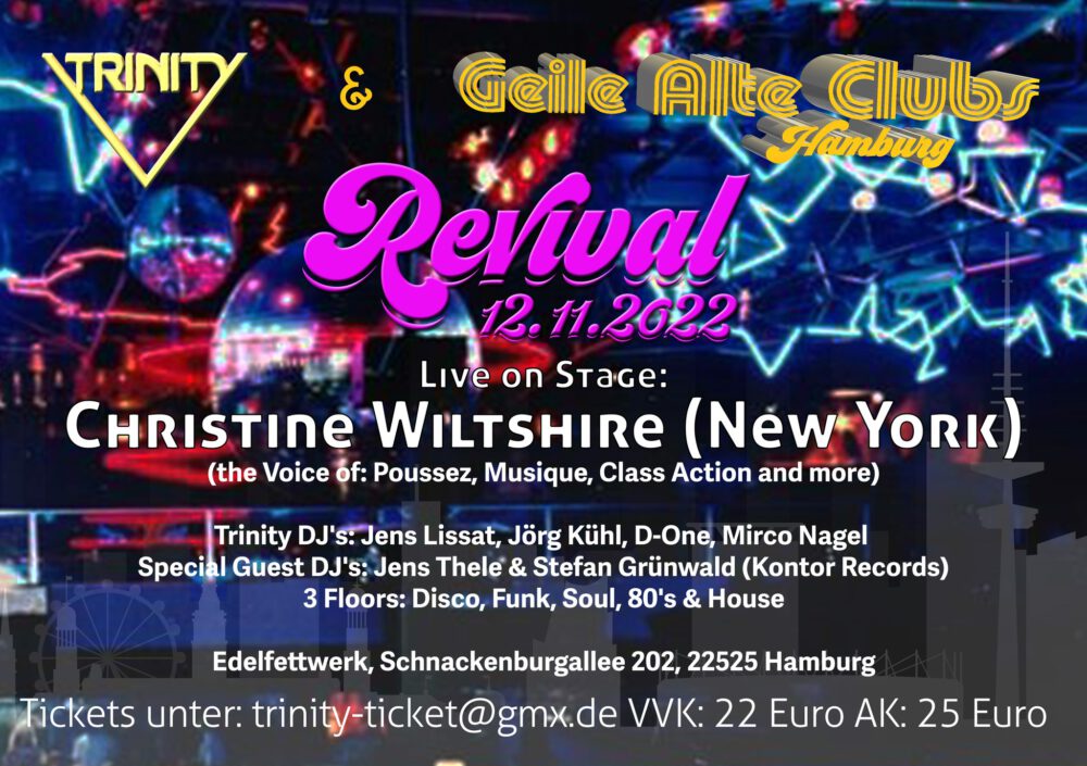 Trinity Revival Geile Alte Clubs Hamburg Party Trinity Hamburg Party